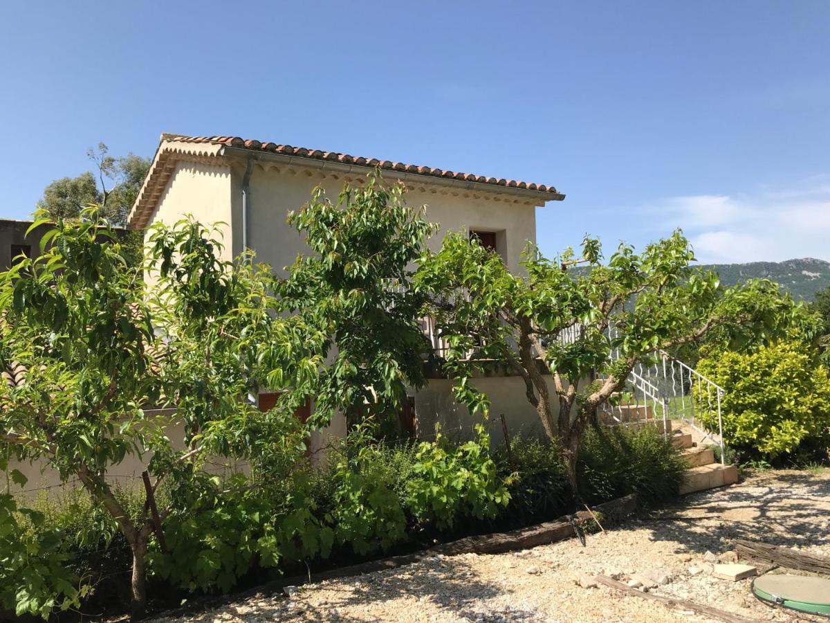 Chambre: une fenêtre sur le Ventoux Plaisians Extérieur photo