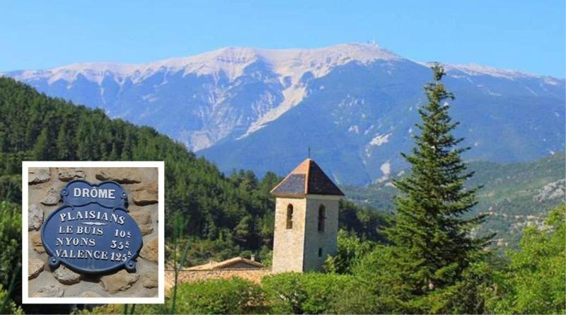 Chambre: une fenêtre sur le Ventoux Plaisians Extérieur photo